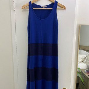 H&M Blue Maxi Sleeveless Dress - Size S